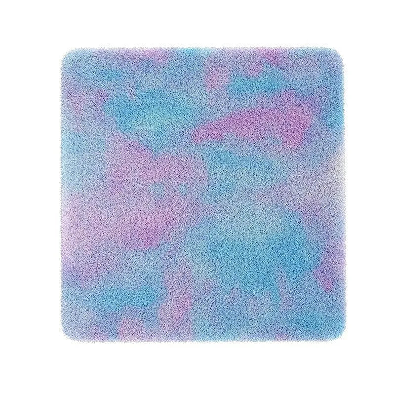 Insulation heating pad for pets with tie-dyed rabbit hair cloth cover in three sizes 30x40cm 45x45cm 45x70cm