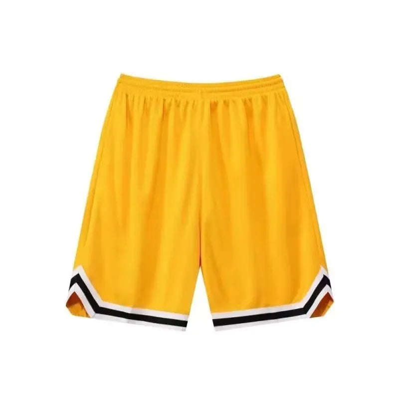 Men's loose fit sports shorts in polyester fabric available in multiple colours