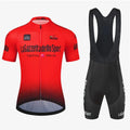 Short sleeve unisex cycling suit in a quick-dry fabric for summer road biking.