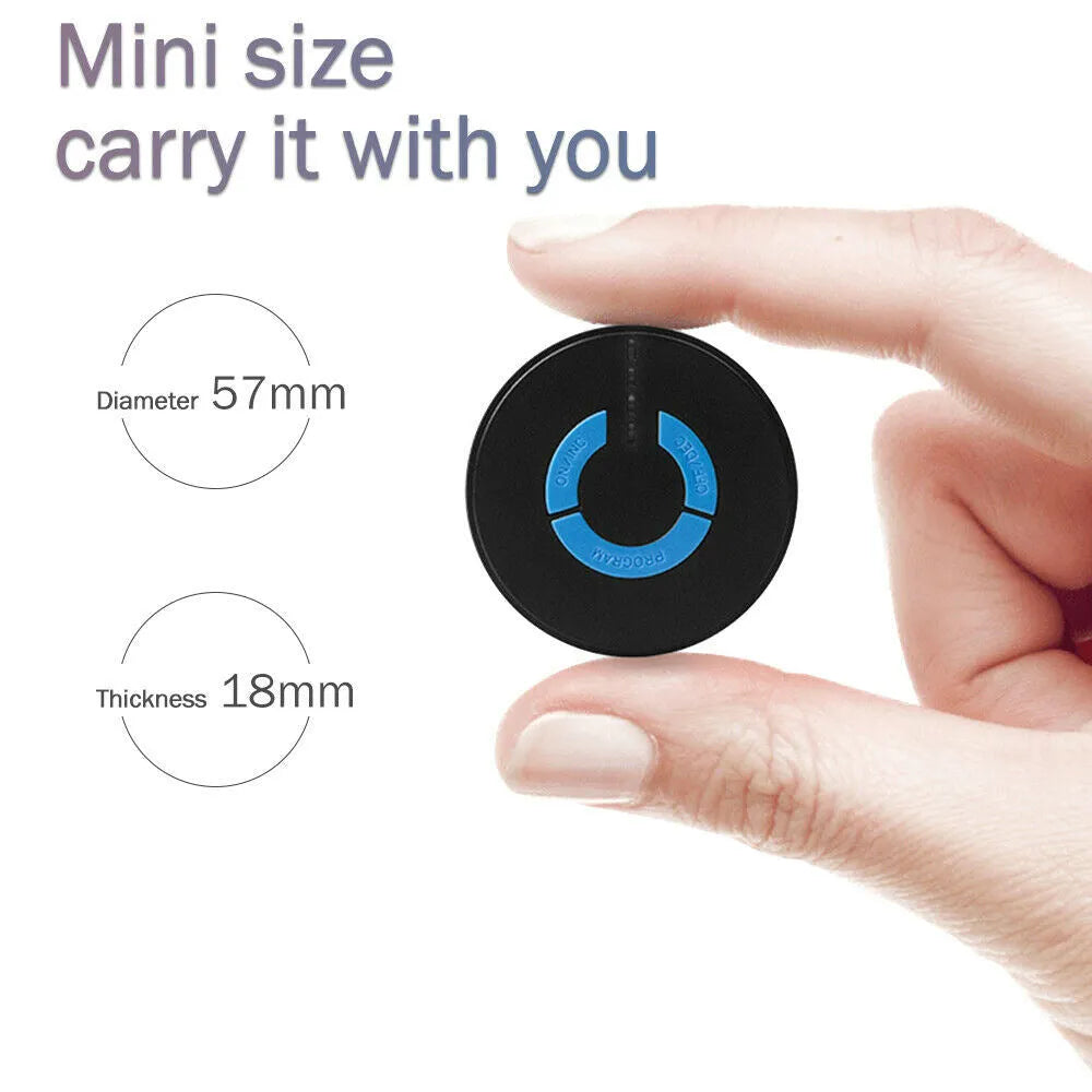 Mini electric shoulder and neck massager with massage patches in black packaging