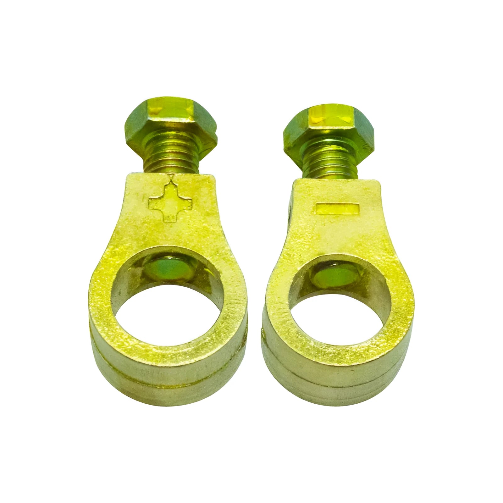 Pure copper battery wiring clamp with patented design for automotive battery connections
