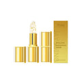 Gold foil effect nourishing lipstick with 3.5g content in square packaging