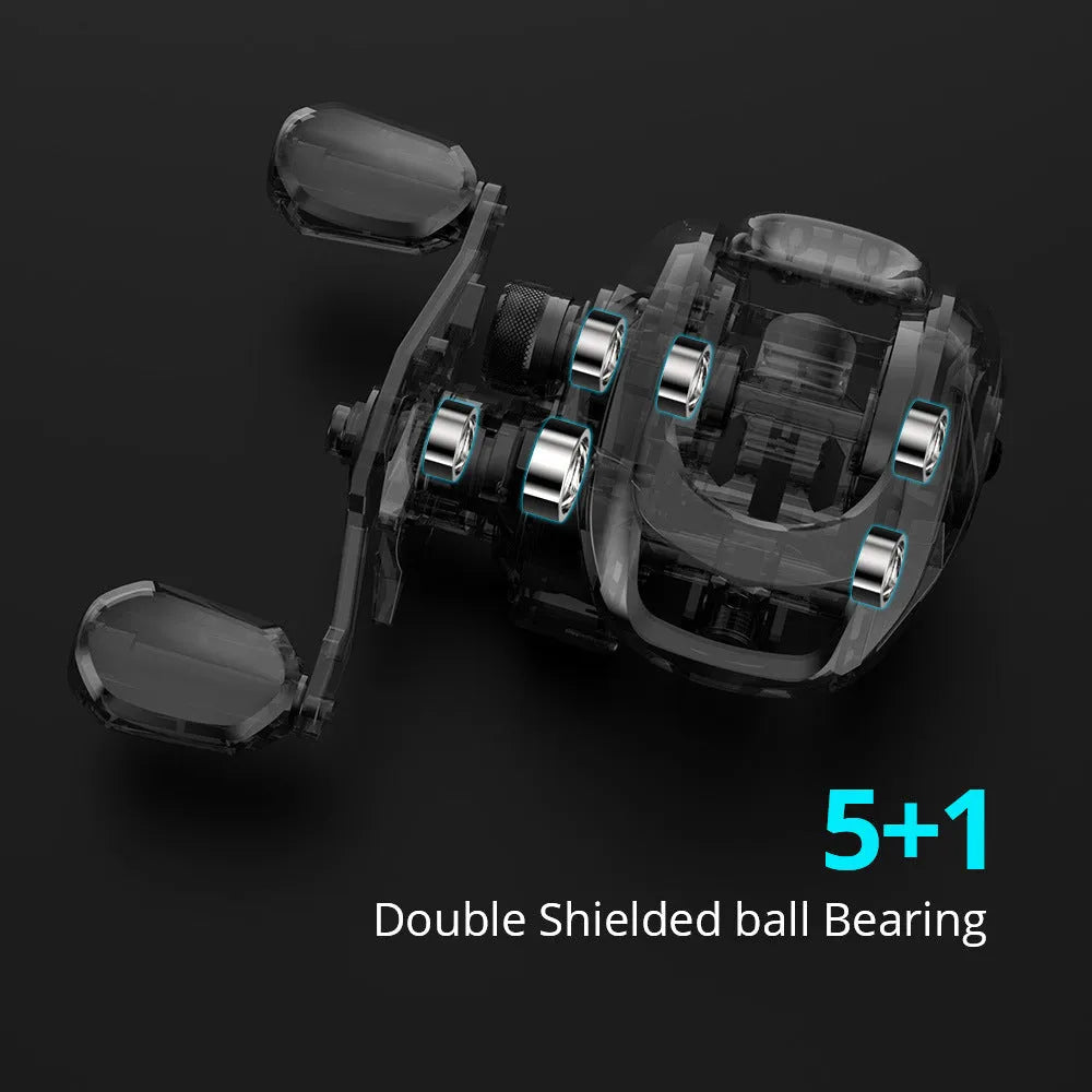 Drip wheel fishing reel rocking wheel accessory for line guidance with left/right hand options