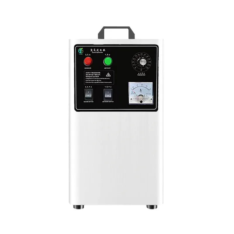 Ozone generator machine for fruit and vegetable treatment with 20g/h output and air-cooled operation