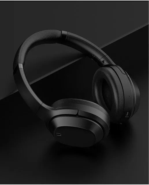 Black Gorsun E98 over-ear wireless Bluetooth headphones with padded headband.