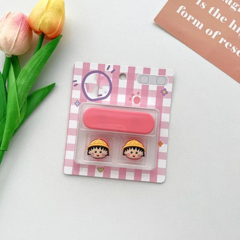Colourful cartoon magnetic cable fixer bracket for desktop charging cable organisation