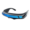 Black sports sunglasses with polarised lenses in grey, red mercury, and blue mercury colour options