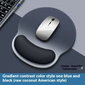 Gradient Girl wristband silicone mouse mat with milk silk surface showing colour pattern options