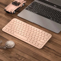 Ultra-thin wireless keyboard and optical mouse set in black colour with USB receivers