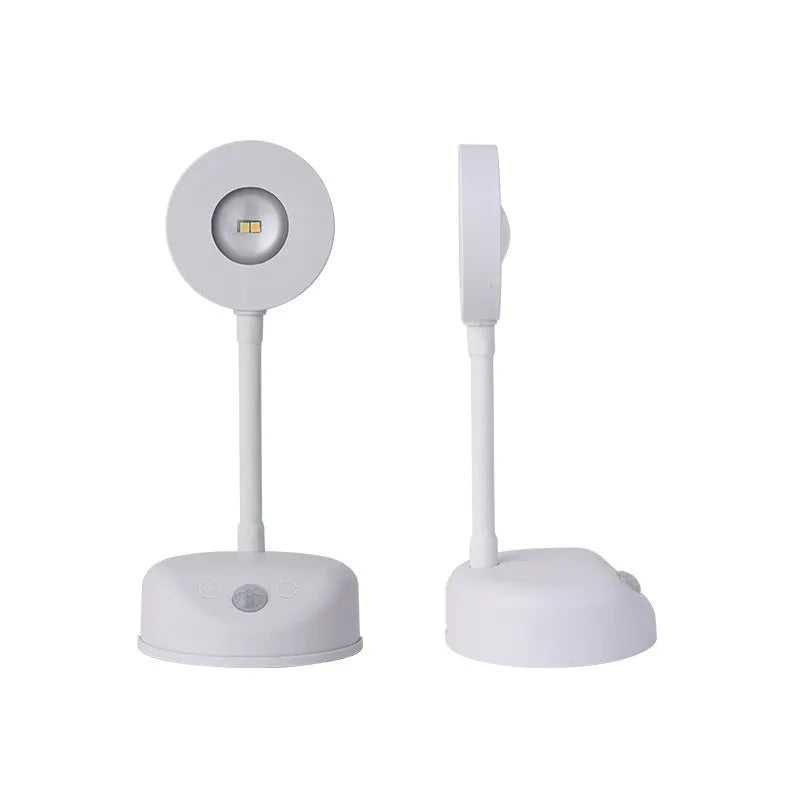 Modern geometric rechargeable wall lamp spotlight with remote control in white or black colour