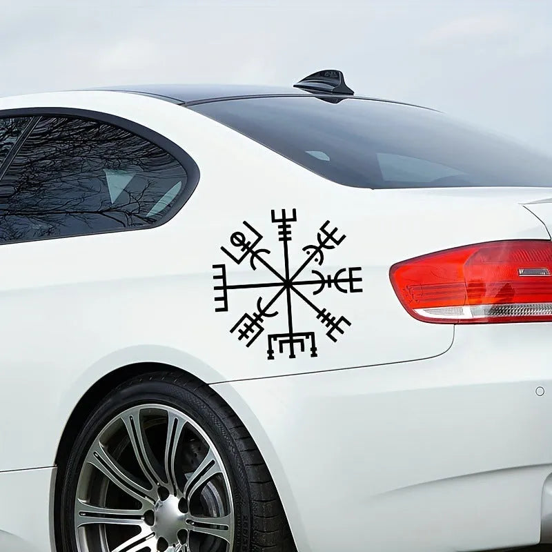 Square 13x13cm car notebook sticker for vehicle body or glass application