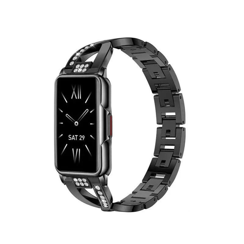 1.47 inch sports smart bracelet Bluetooth watch silicone strap touch button operation multiple colours