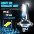LED automotive fog light bulb with aviation aluminium housing and 12 SMD 3030 LEDs