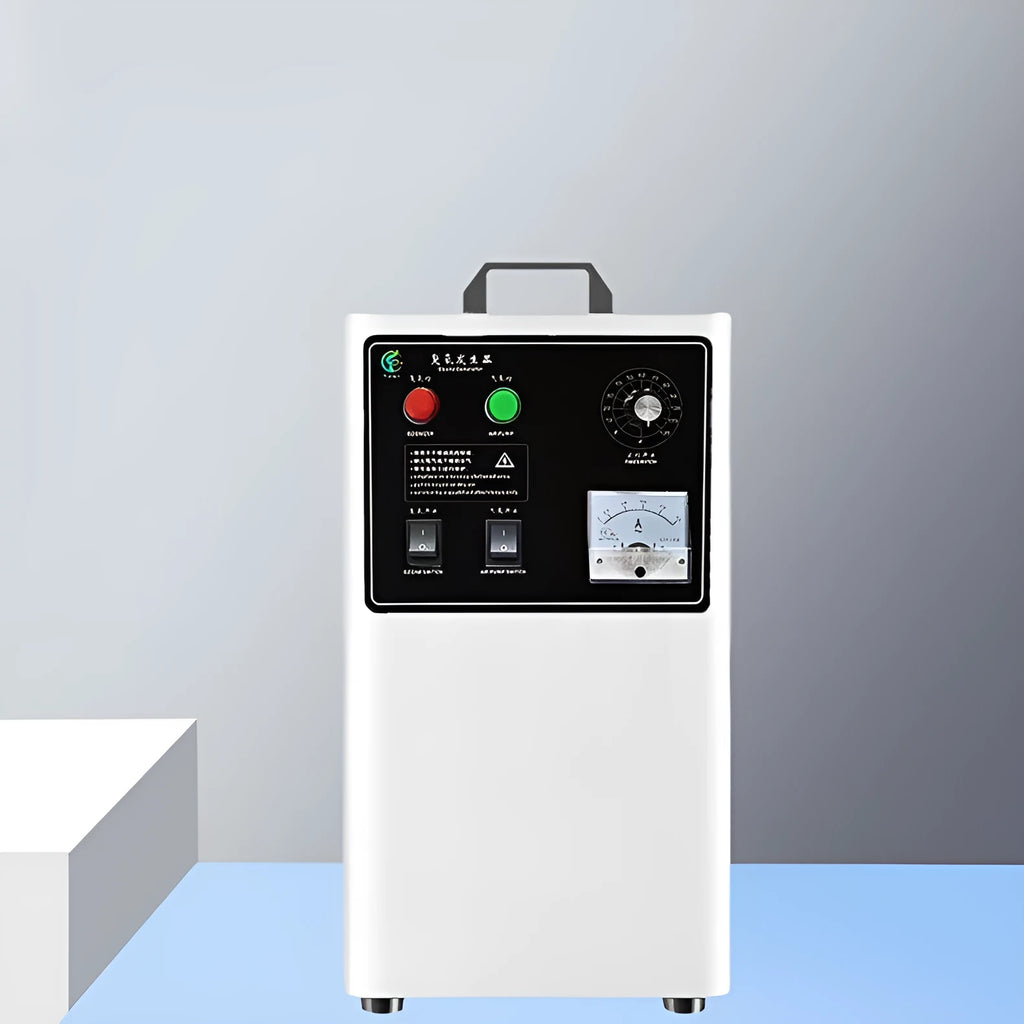 Ozone generator machine for fruit and vegetable treatment with 20g/h output and air-cooled operation