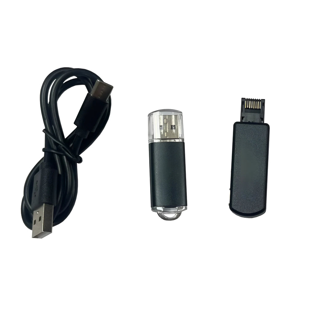Black JB Tool USB adapter for PS5 jailbreak with USB and Ethernet ports