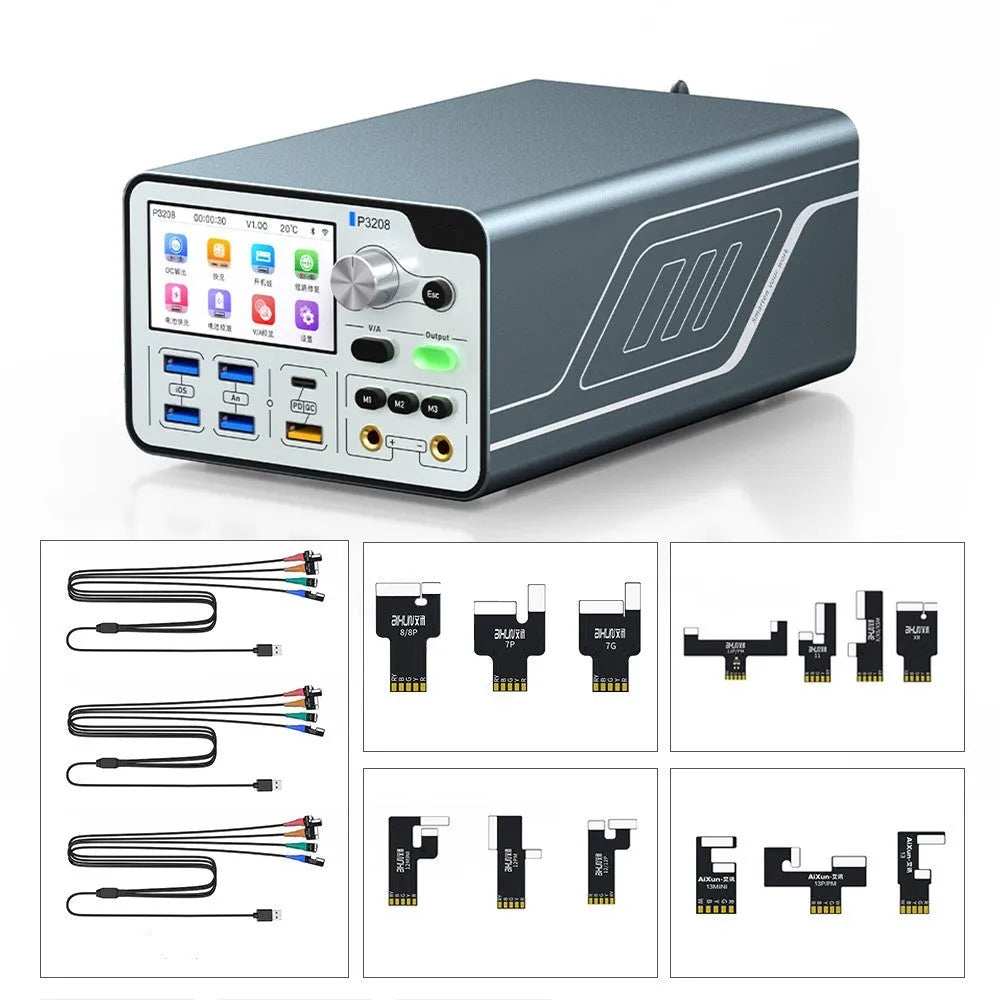 320W intelligent regulated power supply with 3.0-inch display and connectivity ports
