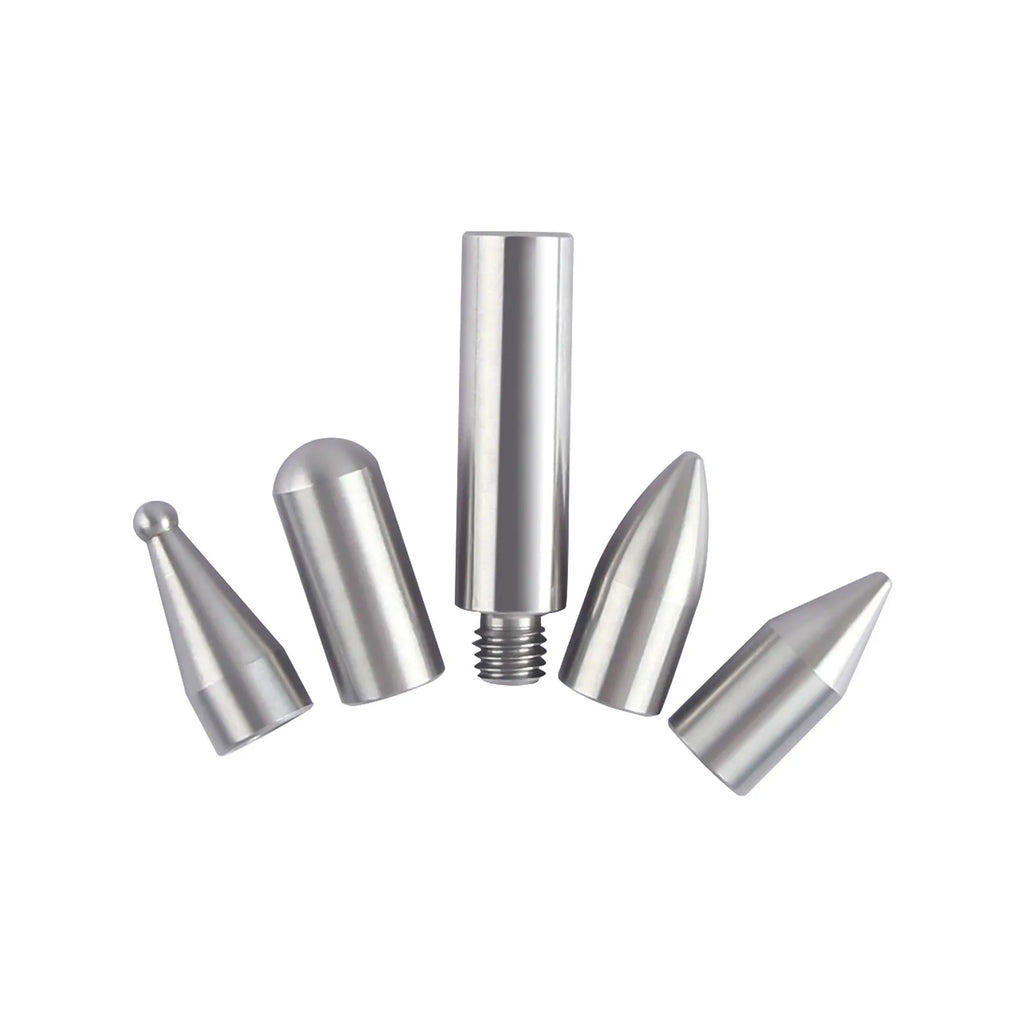 Three-piece alloy steel car dent repair tool set with hook crowbars for body panel maintenance