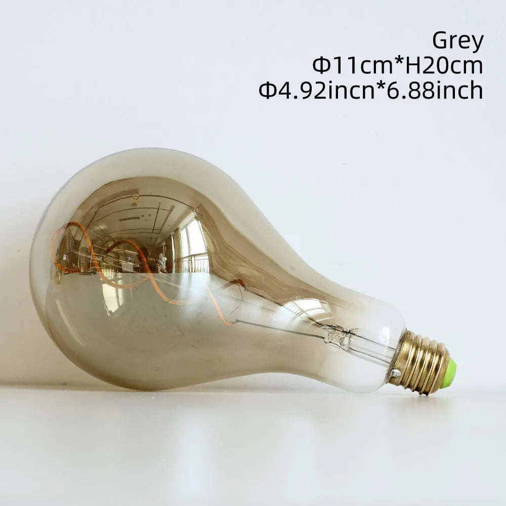 Double helix LED soft light strip measuring 110mm by 200mm with gold A110 power supply option