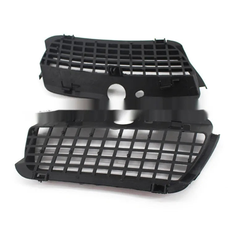Black ABS plastic fog lamp cover pair for Volkswagen Golf 3 front bumper installation