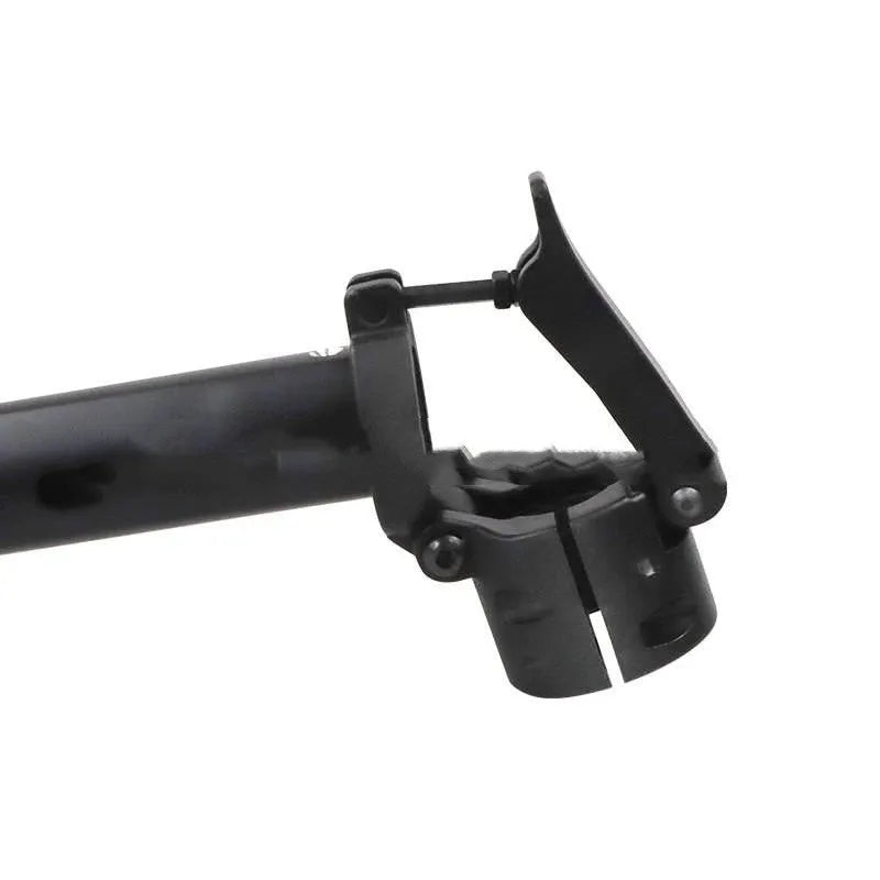 Black folding upright pole accessory for Nanbo No. 9 electric scooter.