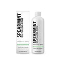 100 ml bottle of spearmint oil pulling rinse mouthwash with natural ingredients