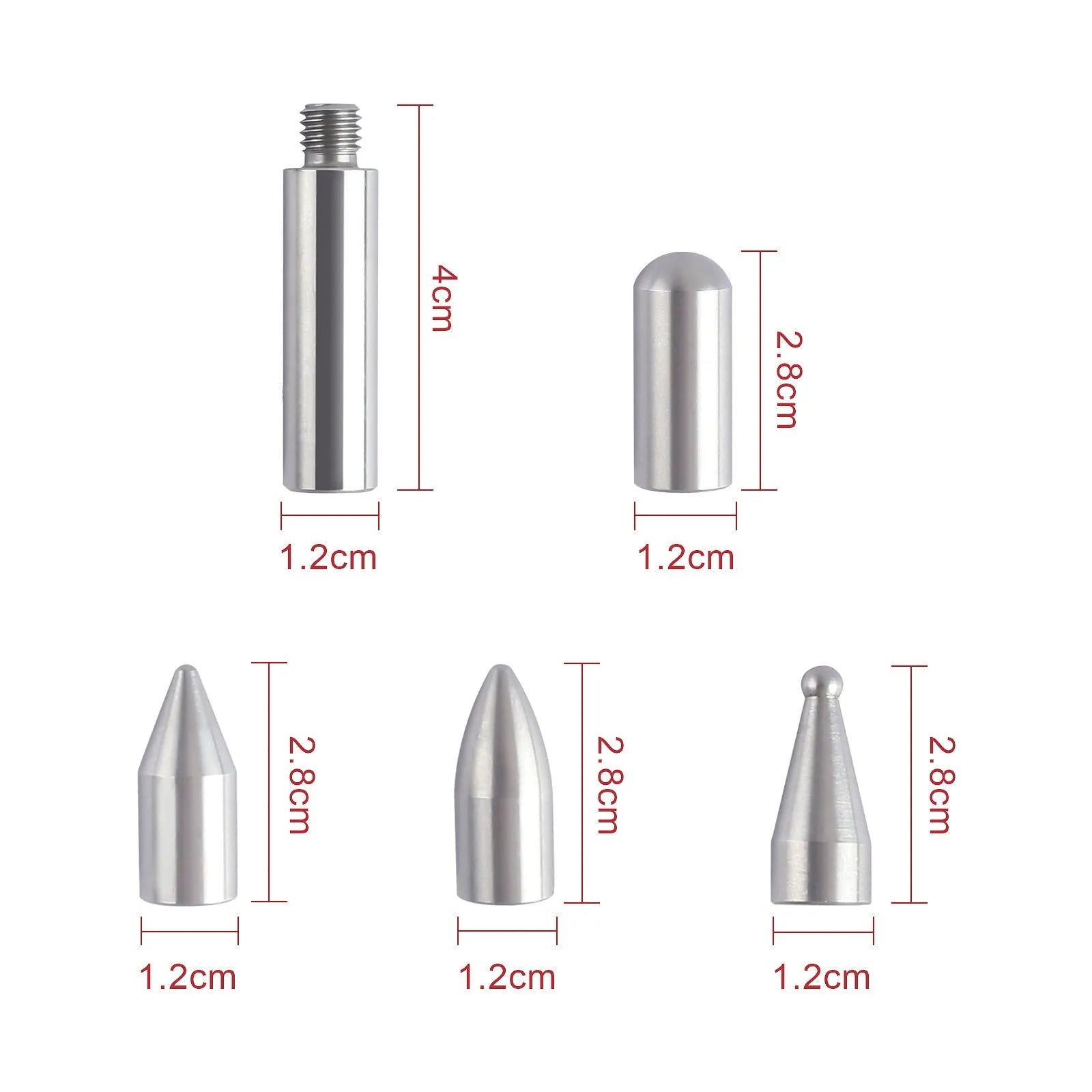 Three-piece alloy steel car dent repair tool set with hook crowbars for body panel maintenance