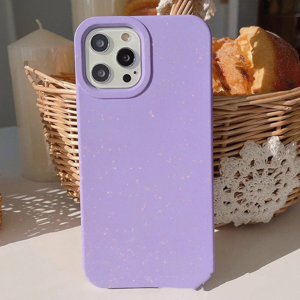 Wheat straw composite phone case for iPhone 14 Pro Max in multiple colour options