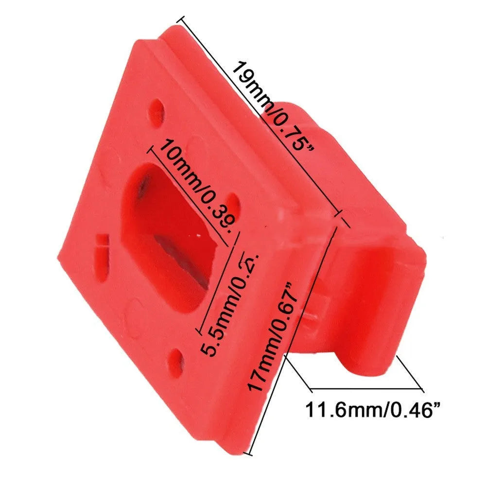 10 plastic BMW interior trim panel replacement clips for E46 3 Series, E65 7 Series and E83 X3 models