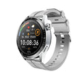Black GS3 Max smartwatch with silicone strap on a wrist, displaying time and heart rate.