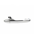 Fiat 500 car door handle replacement part showing dimensions