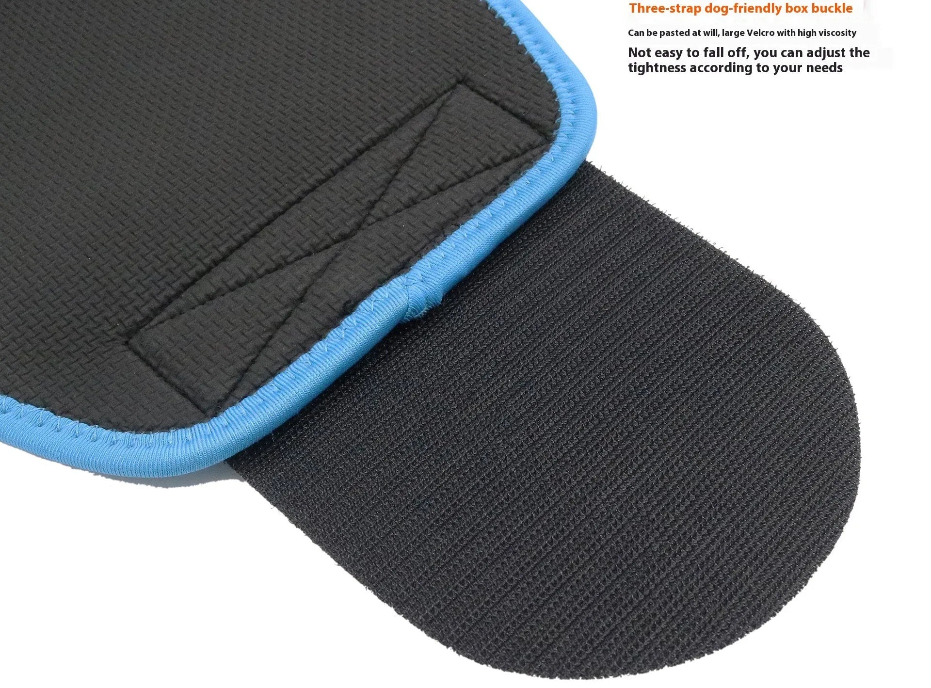 Neoprene lumbar support belt in black colour with adjustable closure for fitness and sport activities