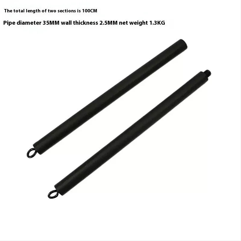 Push-and-pull rod fitness stick with two segment models for strength training and yoga equipment