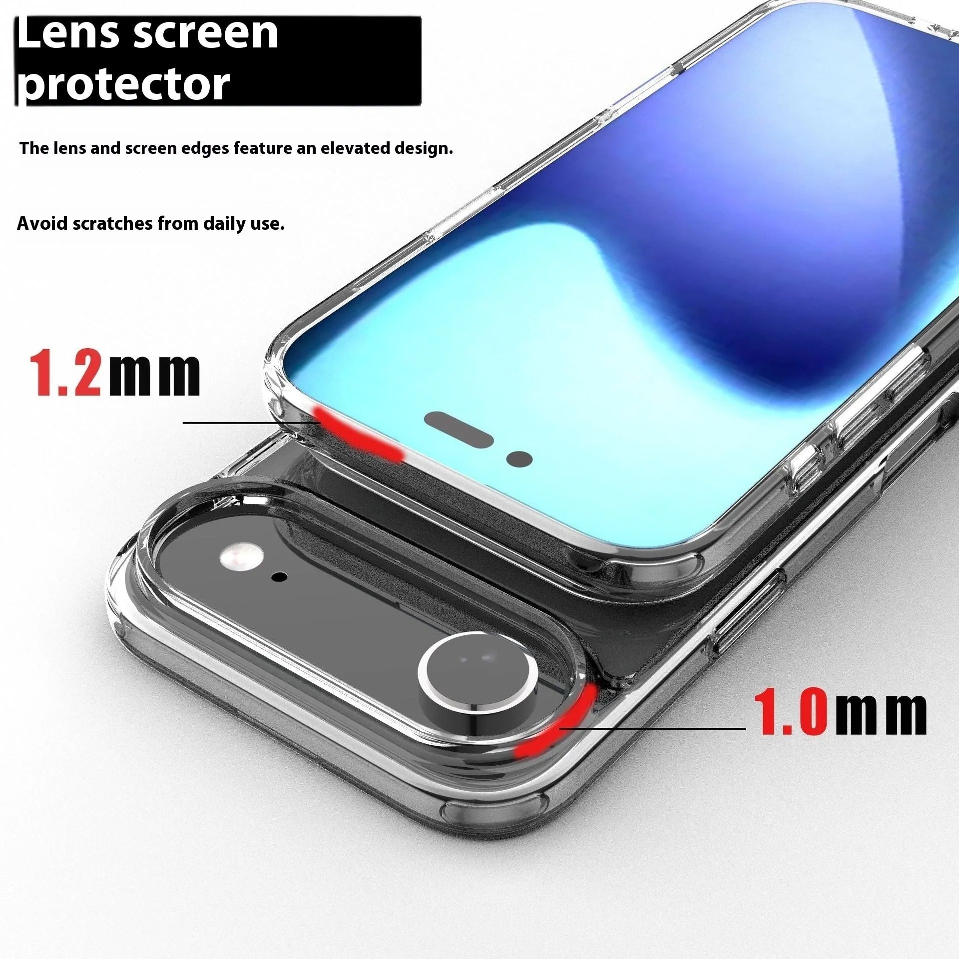 Transparent magnetic shockproof phone case for iPhone 17, 17 Pro, 17 Pro Max, and 17 Air models