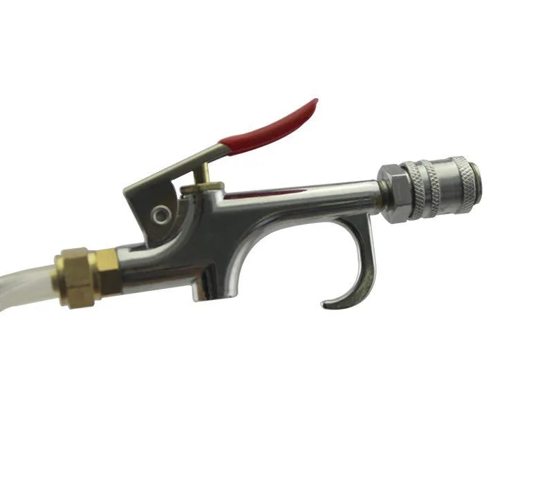 Pneumatic automatic transmission oil changer machine with tank oil filler