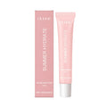 Pink lip balm butter stick with shea butter and vitamin E formula for moisturising lip care