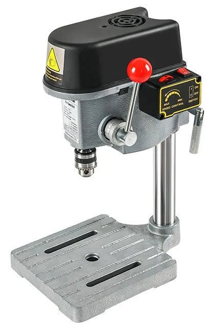 Bench-mounted drilling and milling machine with bench pliers for workshop use