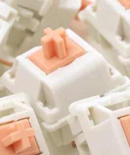 Single Panda mechanical keyboard switch with 5-pin design for DIY custom builds