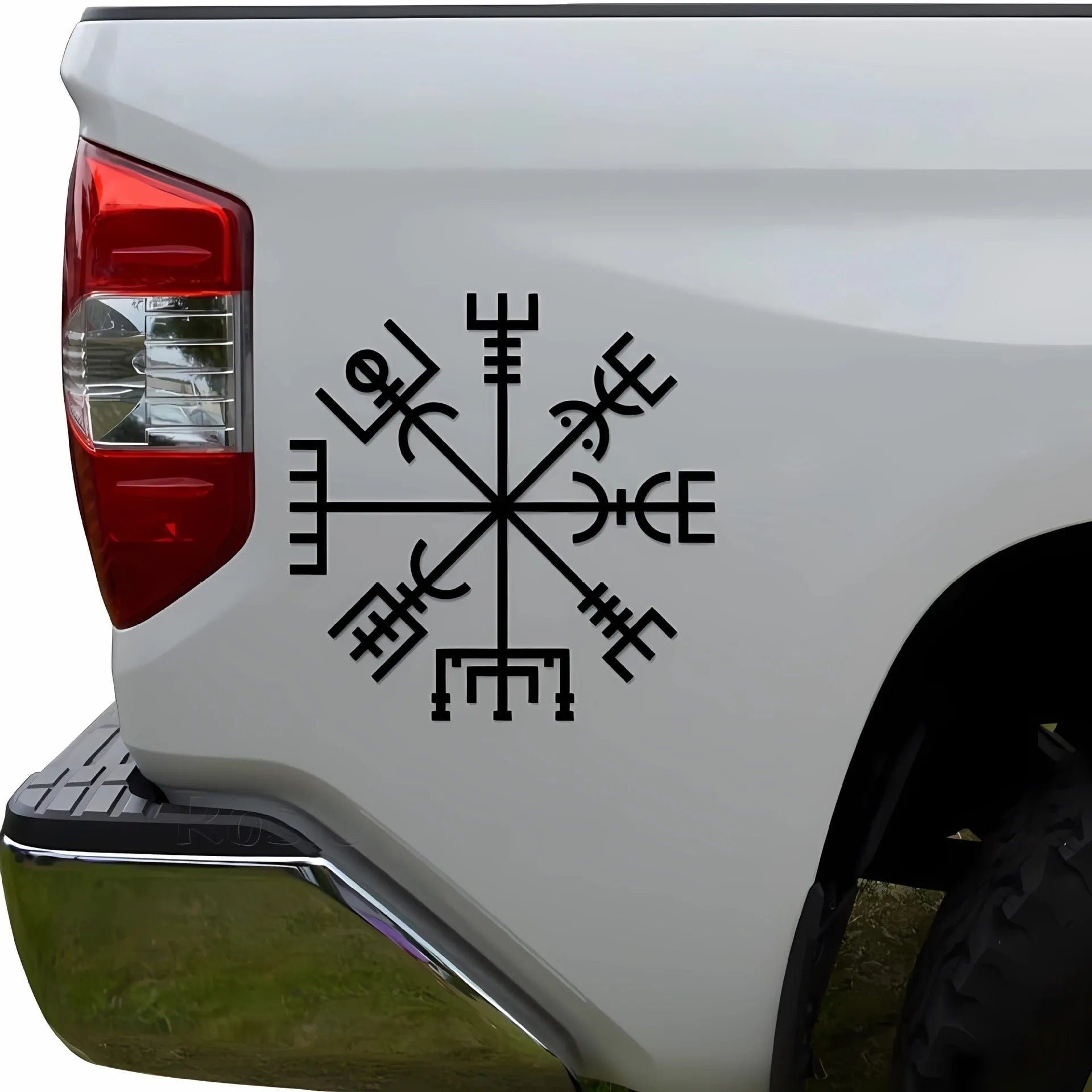 Square 13x13cm car notebook sticker for vehicle body or glass application