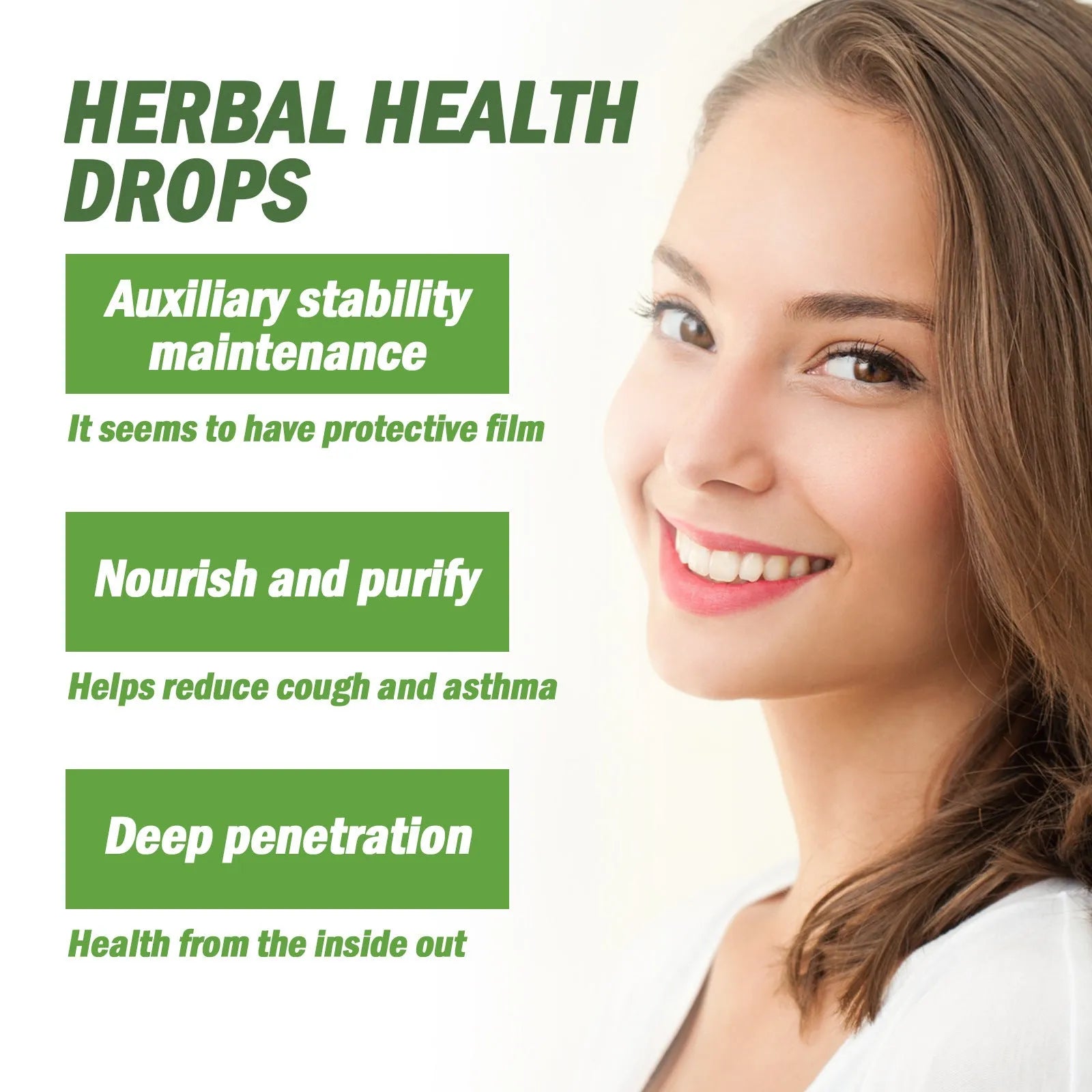 30ml herbal body care nursing essence with dendrobe and grape seed oil in small bottle