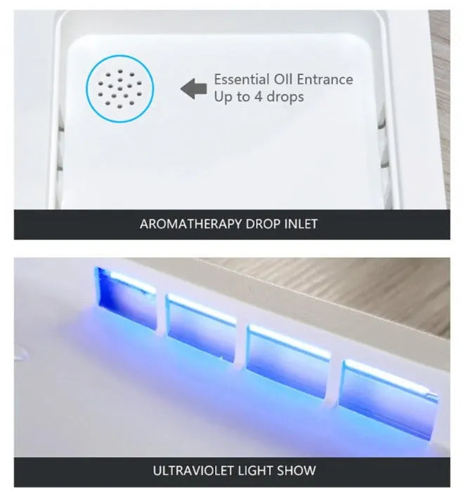 UV mobile phone steriliser disinfection machine with purple light and touch controls