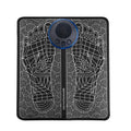 Pulse micro-current intelligent foot massage cushion with wireless remote control and LCD display