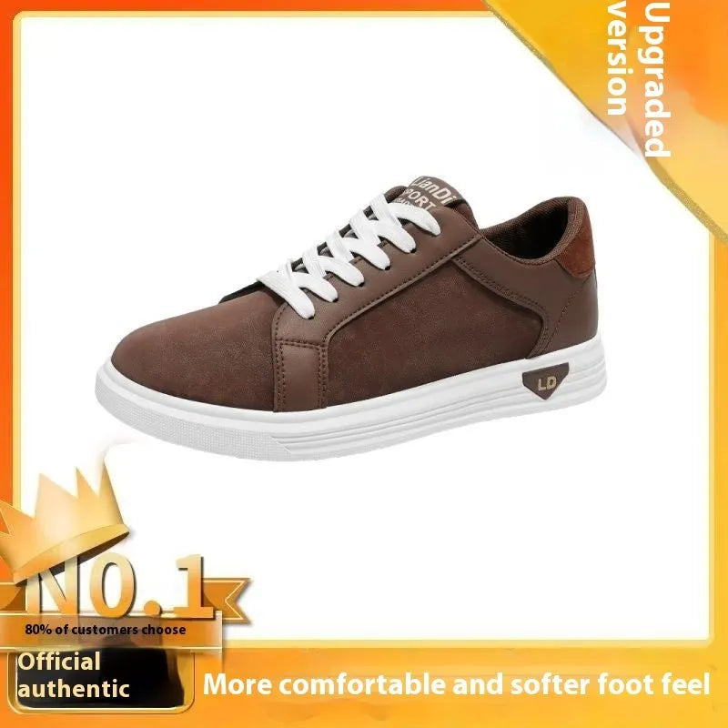 Men's high-cut black PU leather sneakers with snake pattern texture and rubber sole.