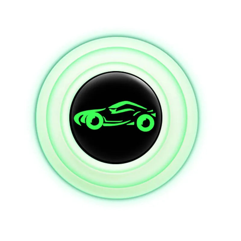 Silicone car door shock pads in black and luminous options with 20mm thickness