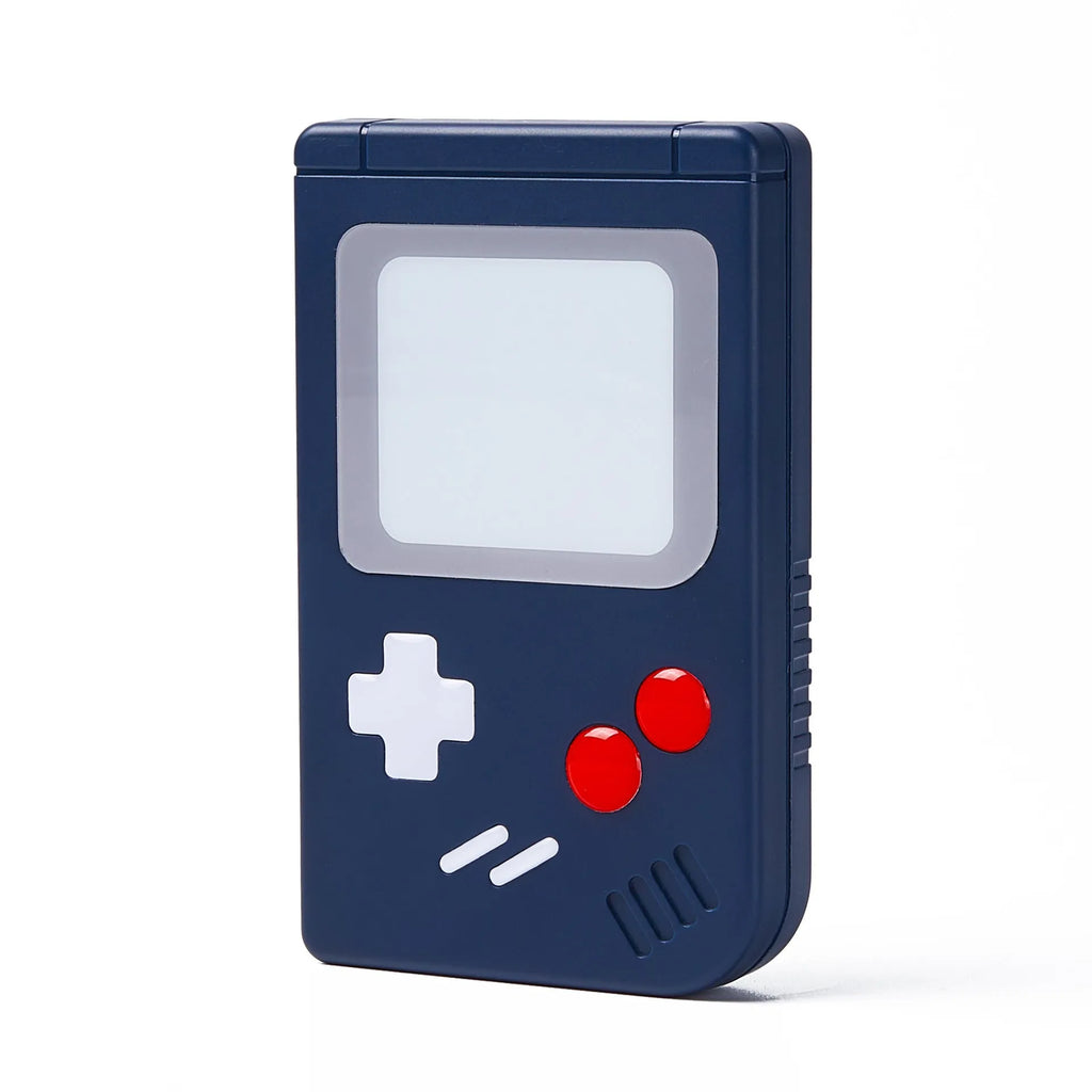 Blue Nintendo Switch game card storage box case for SWITCH OLED and LITE cartridges.