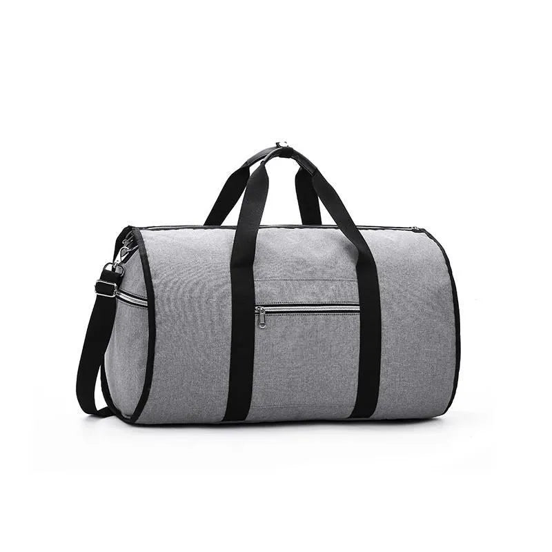 Medium cylinder travel bag in Oxford cloth with 36-55L capacity, waterproof construction