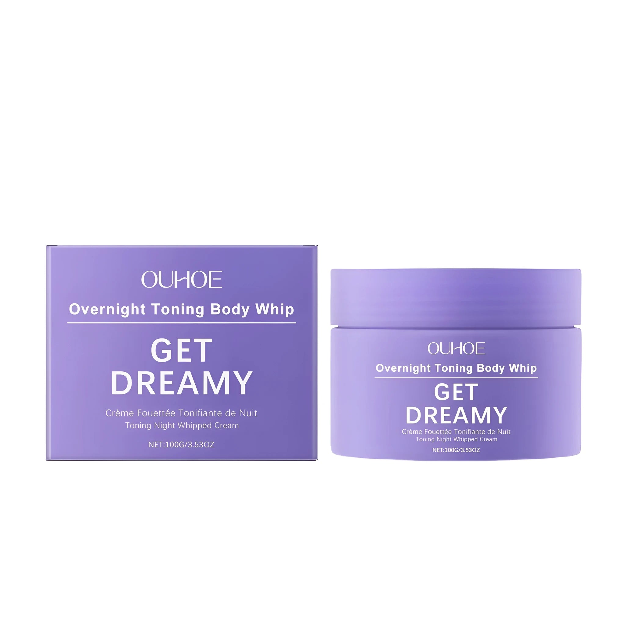 100g tub of body firming cream with drunken eggplant root extract and vitamin E