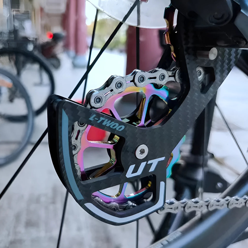 LTWOO 105 rear derailleur pulley wheels compatible with Shimano R7000, showing 13T upper and 18T lower jockey configuration