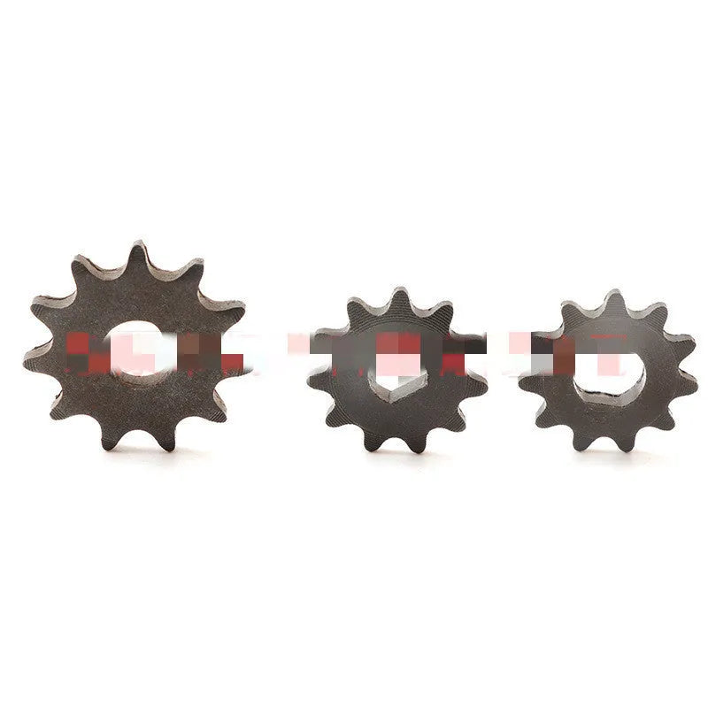 11-tooth cast iron motorcycle reduction gear for 25hT8F chain systems
