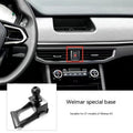GOODWAY dashboard mobile phone holder with 360-degree rotation mounted in vehicle