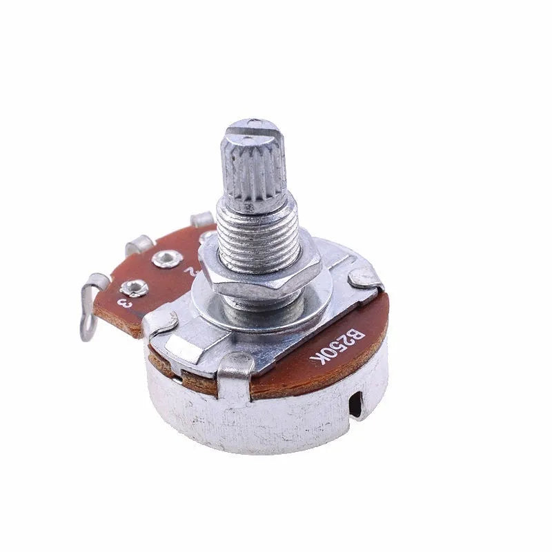 Metal electric guitar potentiometer knob for volume and tone control replacement